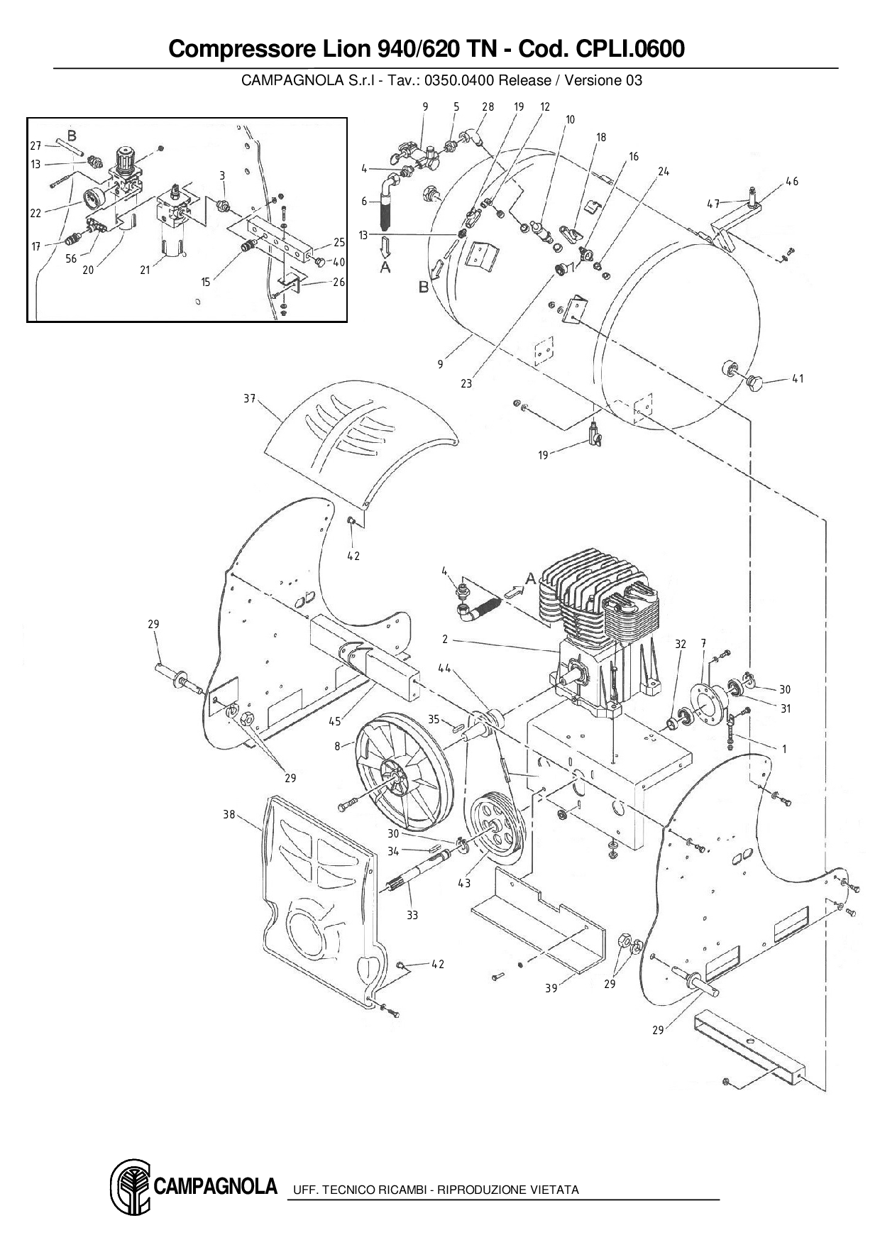 CPLI.0600_Compressore Lion 940-620 TN